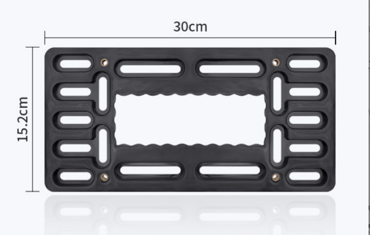 Car License Plate Frame Plastic Base photo 8