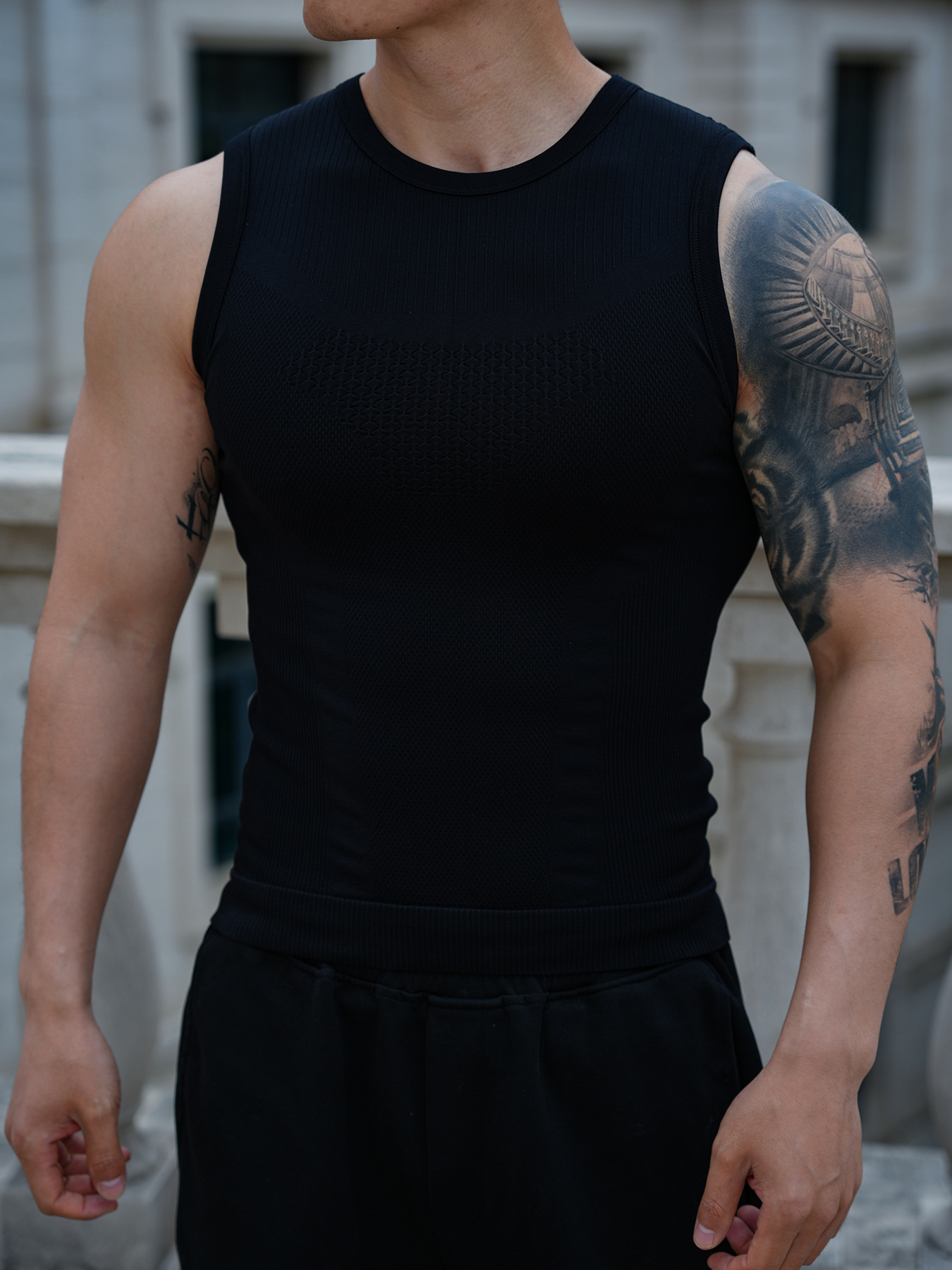 Breathable Sweat-wicking Quick-drying Tight-fitting Top photo 7