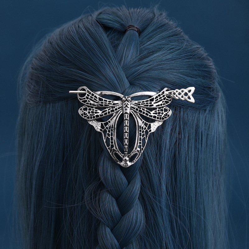 Retro Dragonfly Hairpin Norwegian-style Party Accessory photo 4