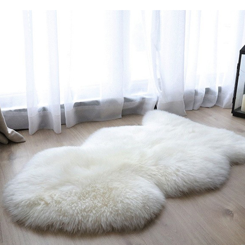 Fur Sofa Cushion Bay Window Mat Living Room Bedroom photo 5