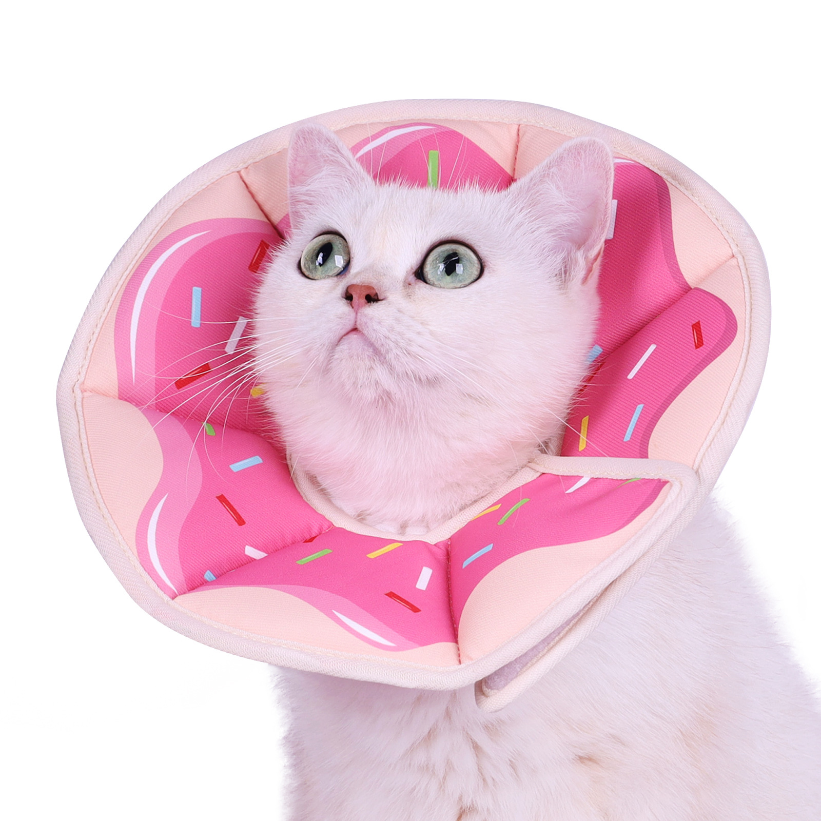 Cartoon-printed Elizabethan Collar Pet Protector photo 3