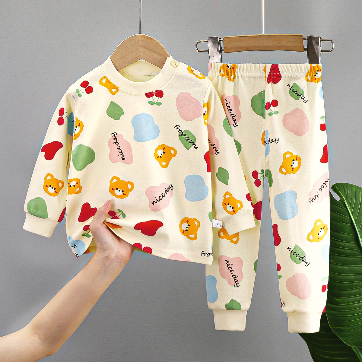 Childrens Underwear Set Pure Cotton Autumn Pants Kids Clothing photo 6
