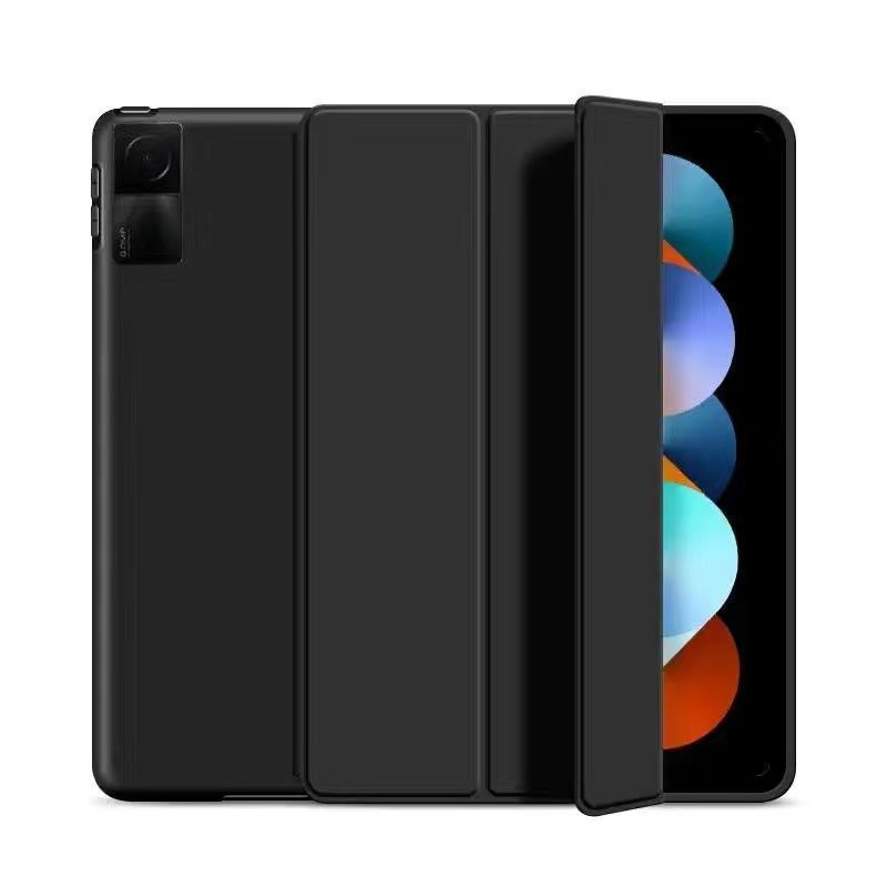 Honeycomb Three Fold Anti Drop Silicone Flat Protective Cover photo 3