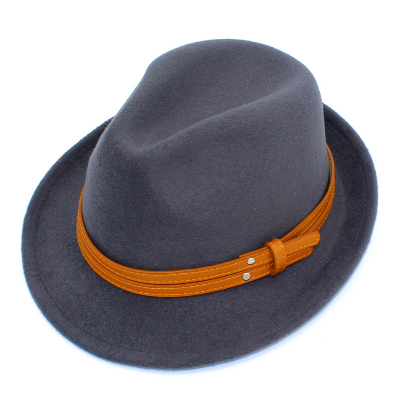Retro Jazz-style Fashionable Minimalist Hat For Men photo 8