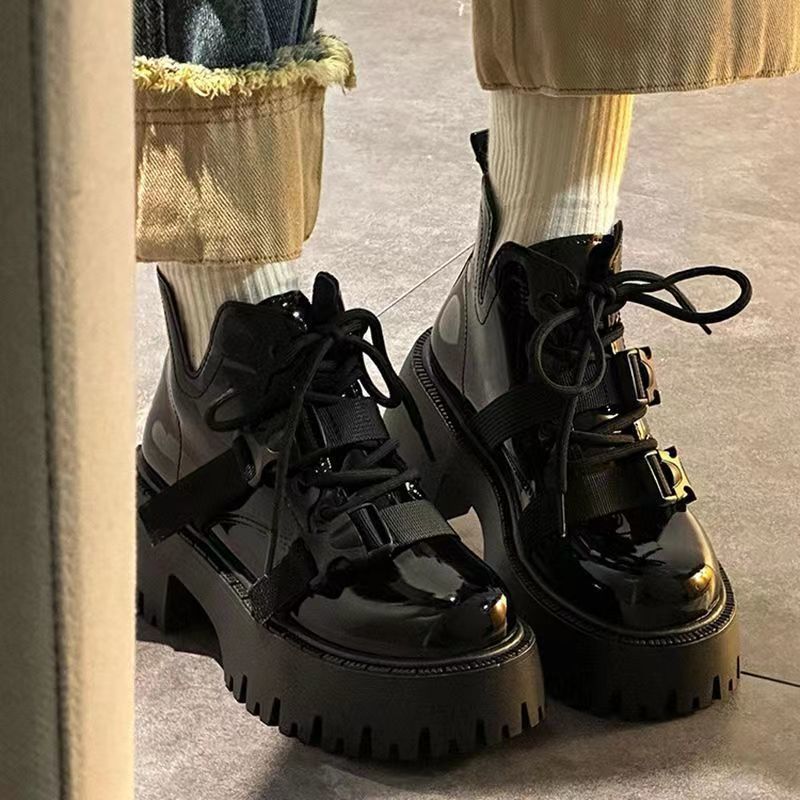 New Spring Autumn Platform Dr Boots photo 7