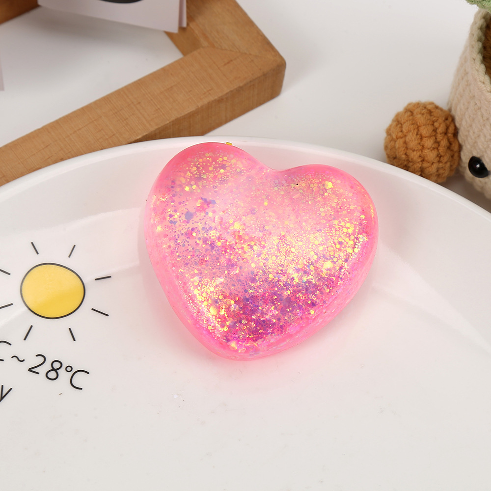 Cute Squeeze Toy With Malt Candy And Glitter Stress Relief Toy photo 5