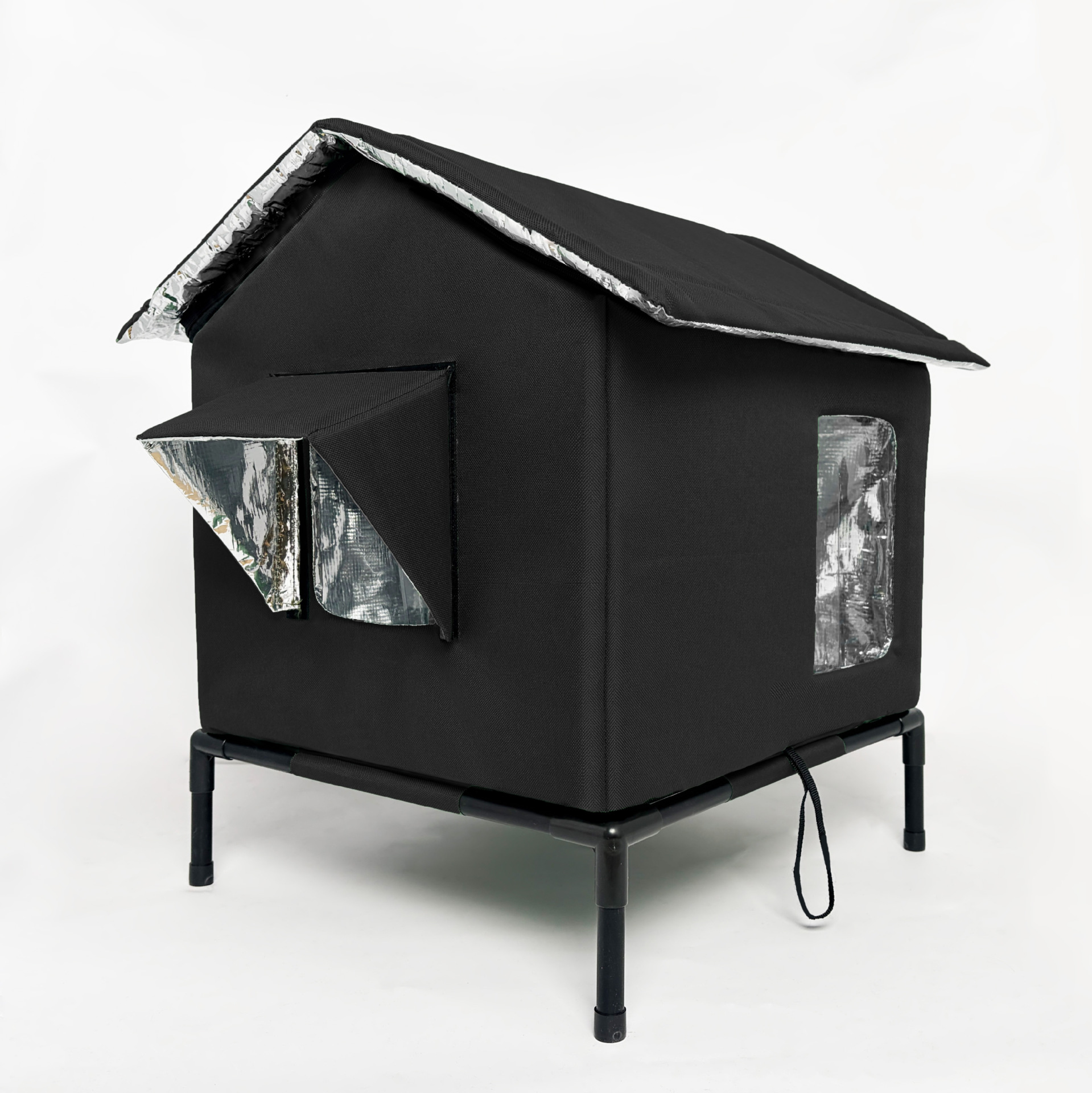Outdoor Elevated Waterproof Foldable Cat Pet House photo 3