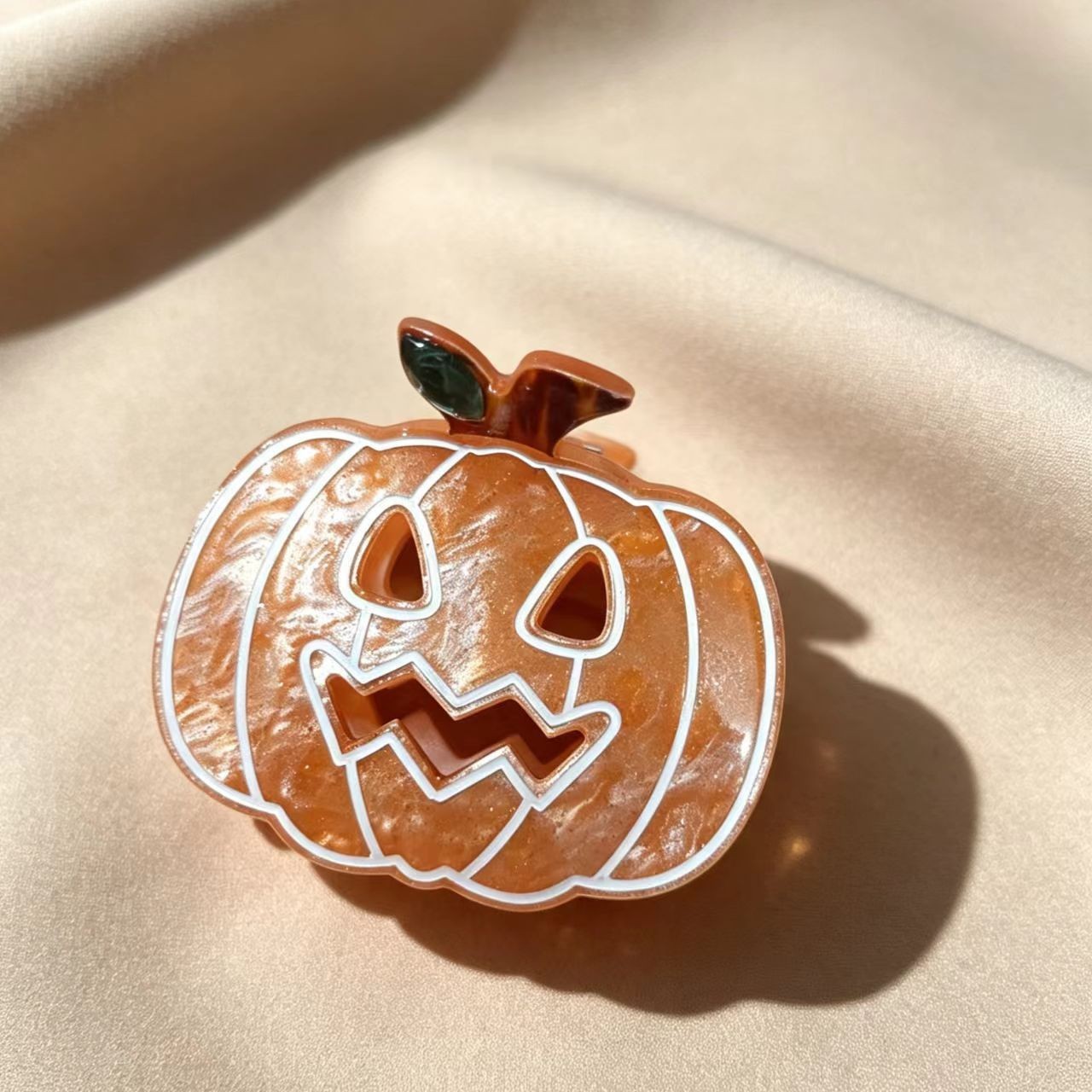 Halloween Funny Claw Clip Pumpkin photo 5