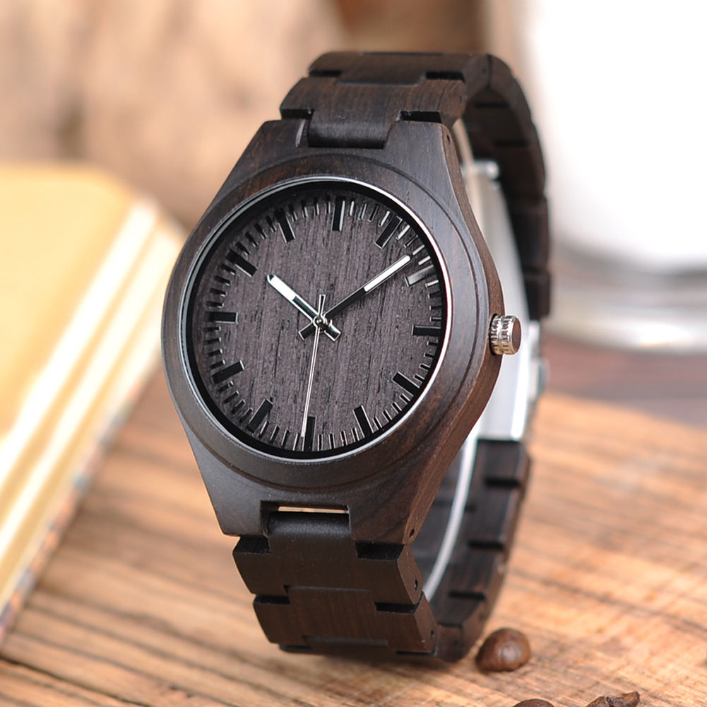 Simple Wooden Watch As A Birthday Gift For Students photo 3