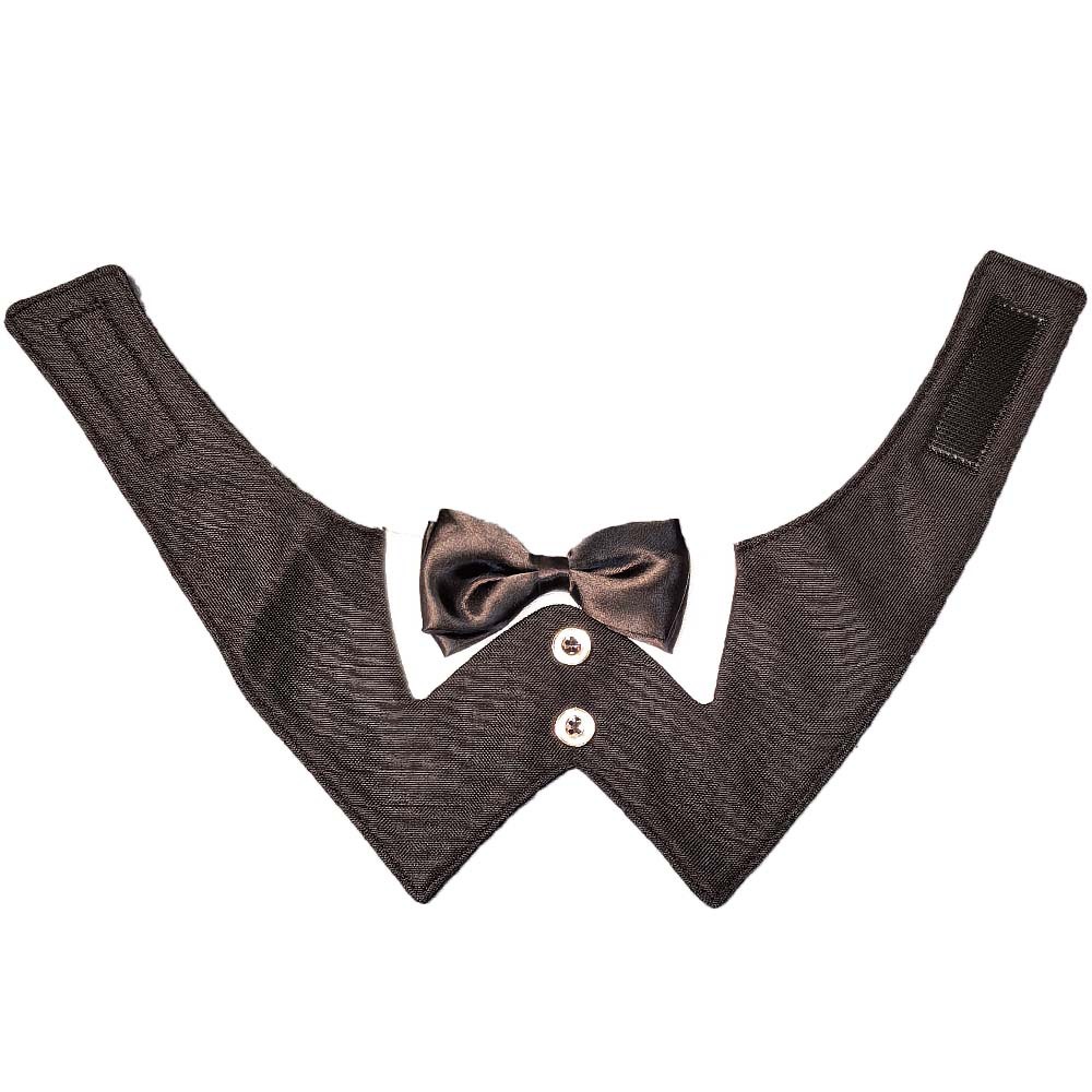 British-style Suit Pet Bib Velcro Pet Triangle Scarf photo 3