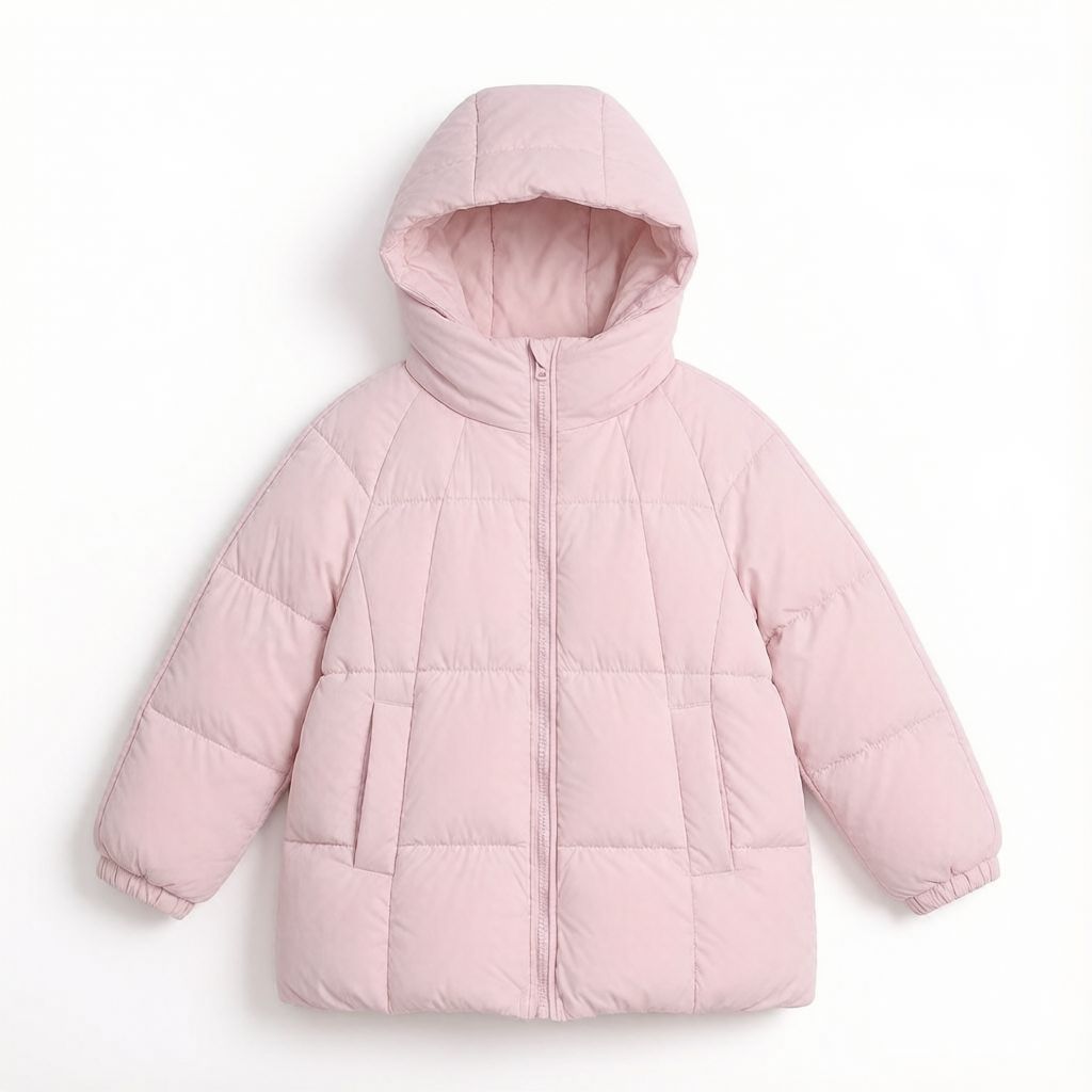 New Thickened Candy-colored Hooded Long Down Jacket Winter Cold-resistant Coat photo 5