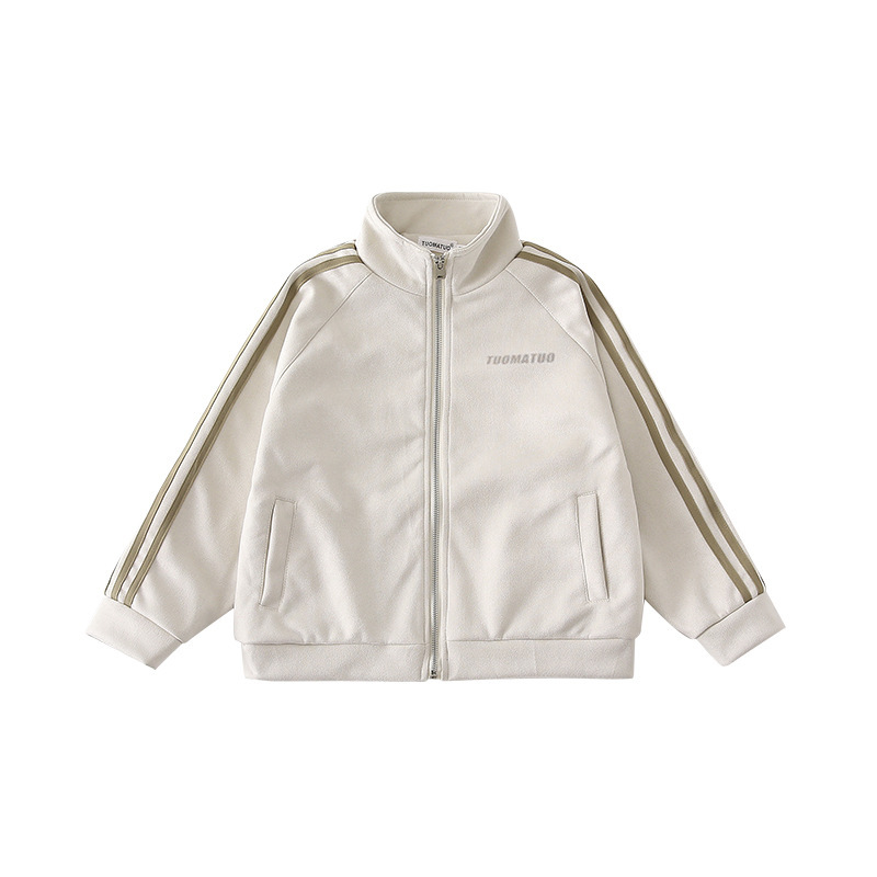 Parent-child Matching Outerwear American-style Spring And Fall Outdoor Outfits photo 5