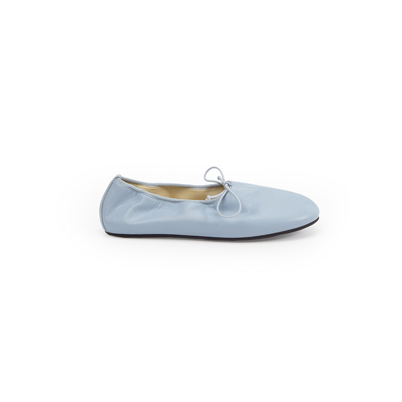 Oil-waxed Leather Comfortable Bow-tie Ballet-style Fashionable Mary Jane Pumps photo 4