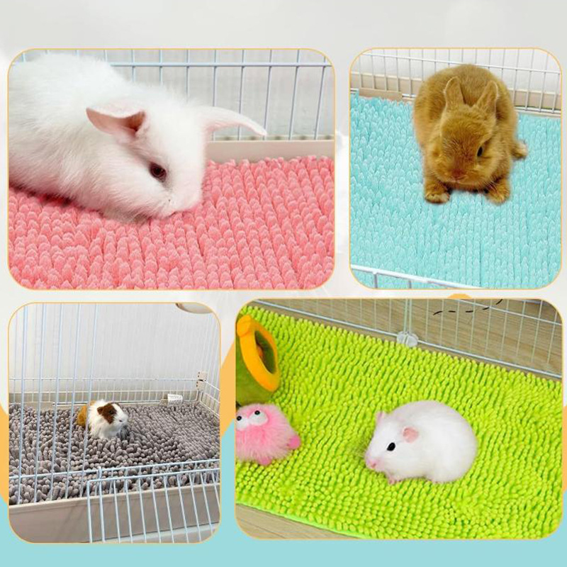 Guinea Pig Plush Non-slip Mat, Reusable And Washable photo 2