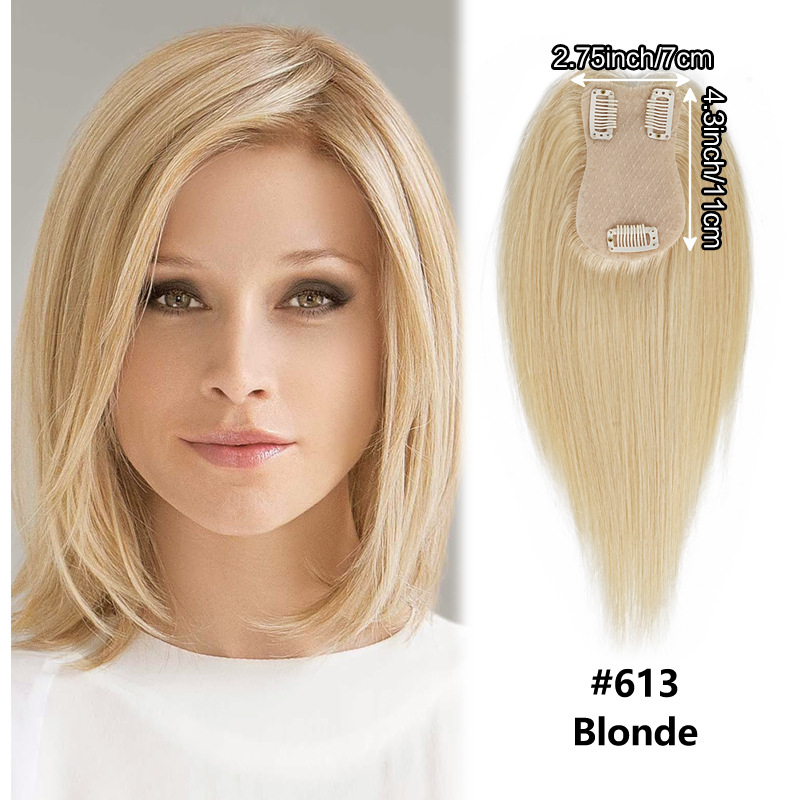 Womens Volumizing High-parting Hair Extension Piece photo 7