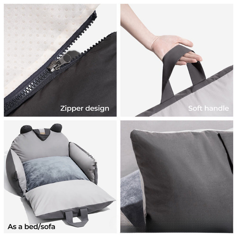Detachable And Washable Dog Bed Cat Bed And Car Pet Seat Cushion photo 2