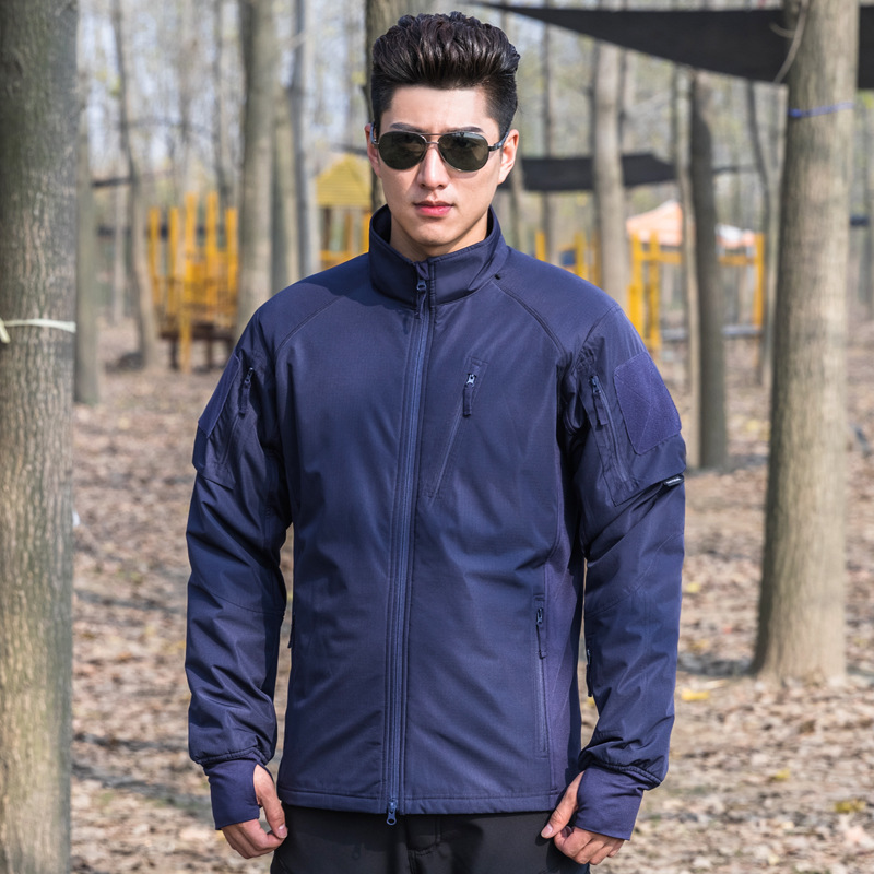 Fleece-lined Lightweight Jacketwarm Hiking And Cycling Shell photo 4