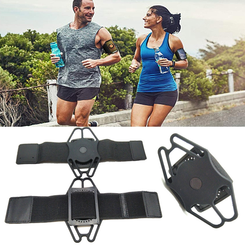 Removable Silicone Mobile Phone Armband Wrist Bag Multifunctional Arm Sleeve photo 6