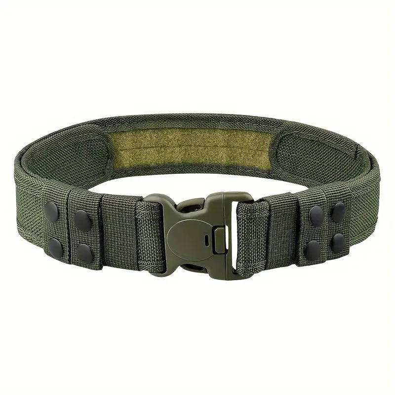 Tactical S-shaped Velcro Outdoor Hiking Belt photo 6