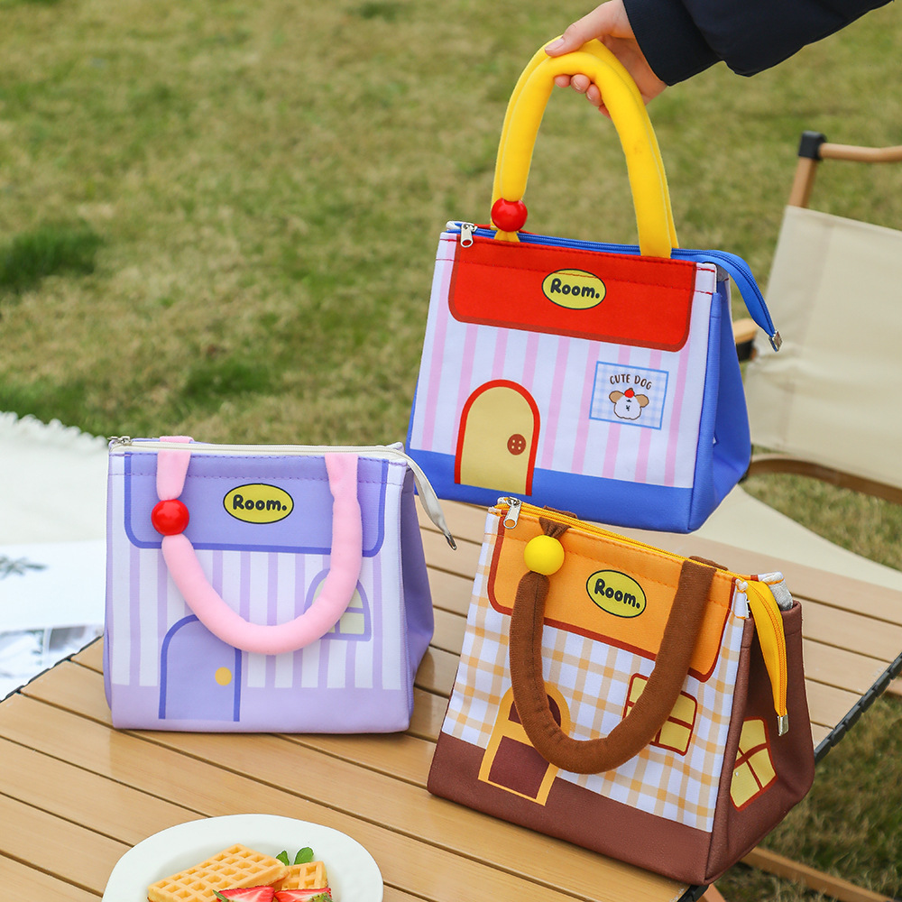 New Style Small House Insulated Handbag photo 7