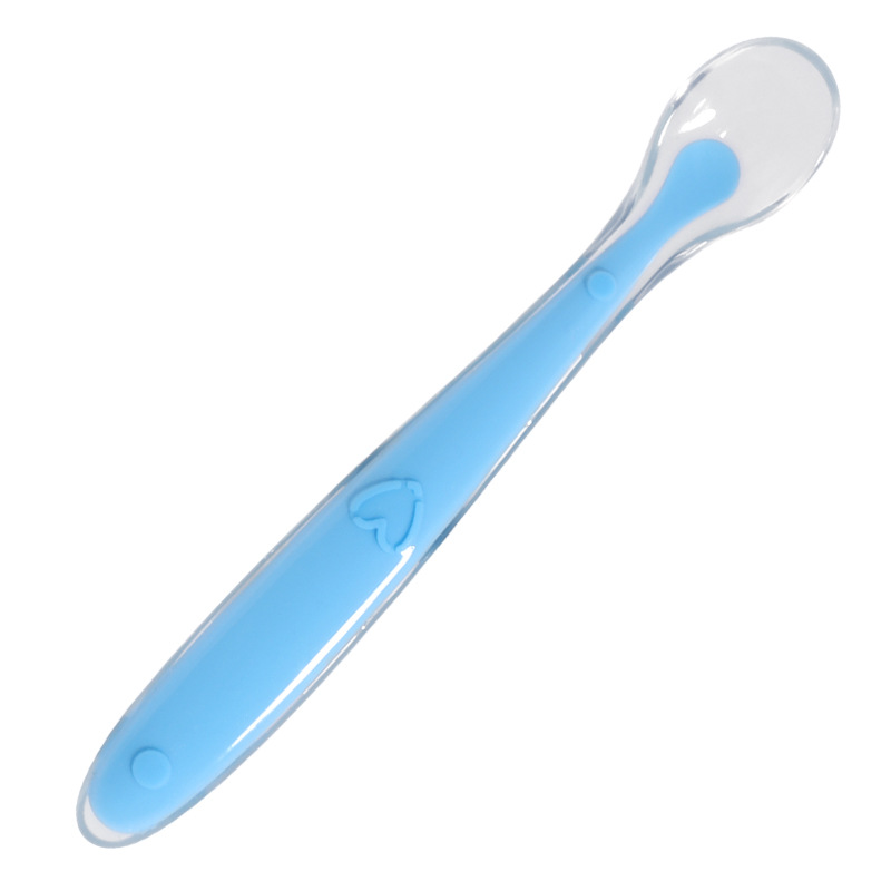 Baby Silicone Spoon With Soft Tip Soup For Training photo 6