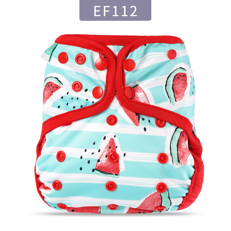 Square-head Breathable And Comfortable INS-style New-pattern Diaper Cover photo 6