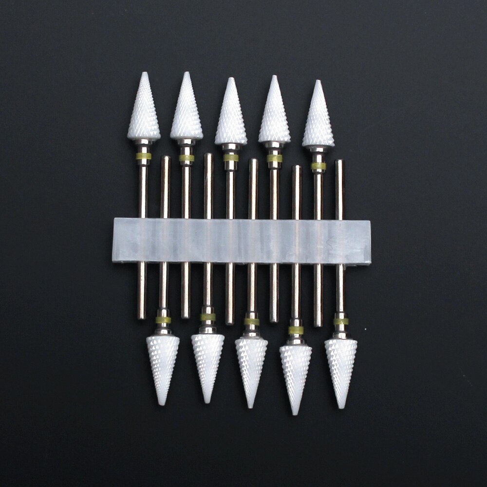 10-Piece Ceramic Nail Drill Bit Tool Set photo 5