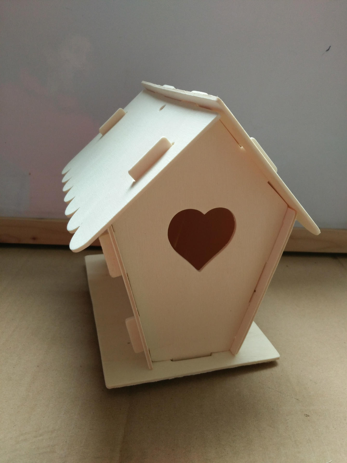 Birdhouse DIY House-style Home Decor House Ornament photo 4