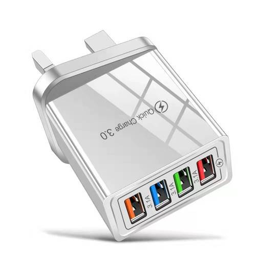Luminous Color Mobile Phone Charging Head Intelligent 3A photo 2
