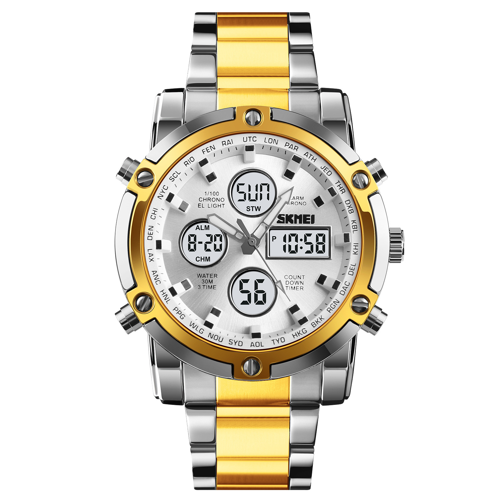 Fashionable And Stylish Steel-band Mens Watch photo 7
