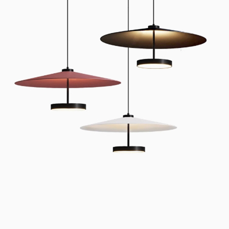 Nordic Minimalist Saucer-shaped Dining Table Pendant Light photo 4