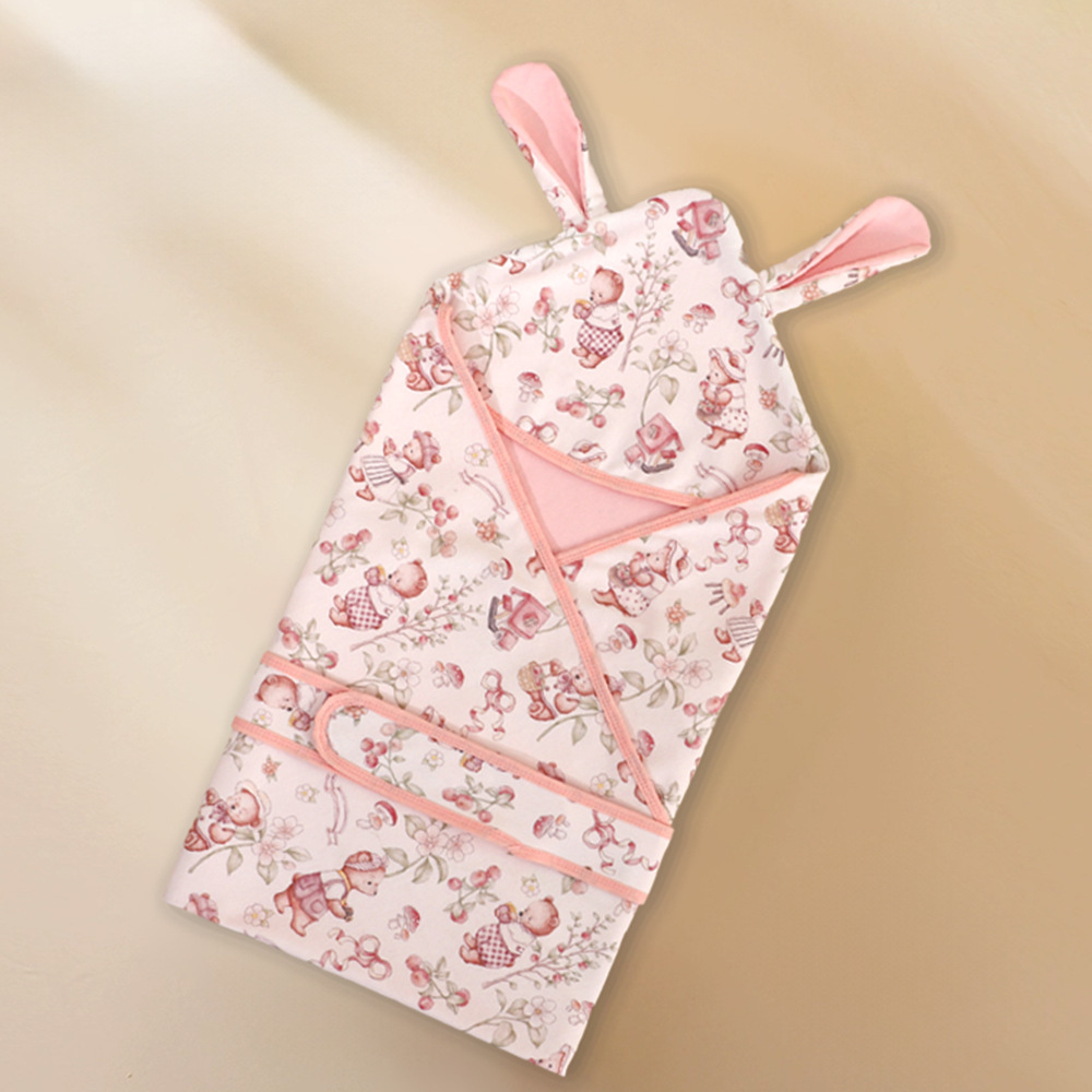 Newborn Nursery Swaddle Blanket Thin Style photo 4