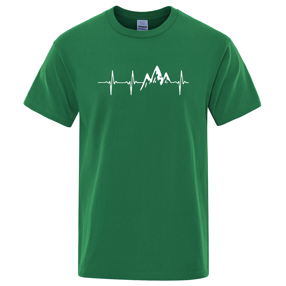 Mountain ECG Summer Mens And Womens Short-sleeve photo 6