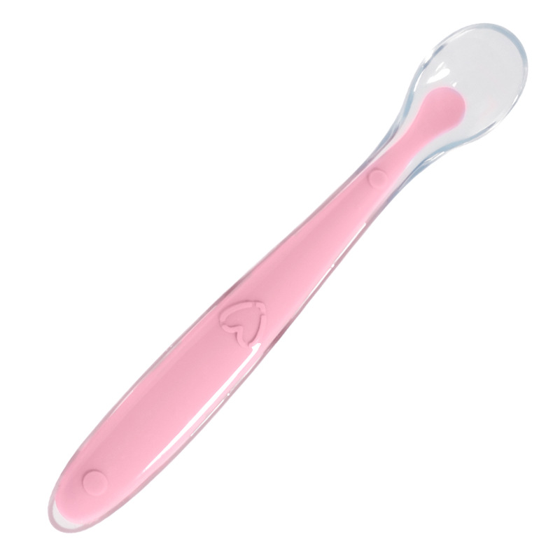 Baby Silicone Spoon With Soft Tip Soup For Training photo 5