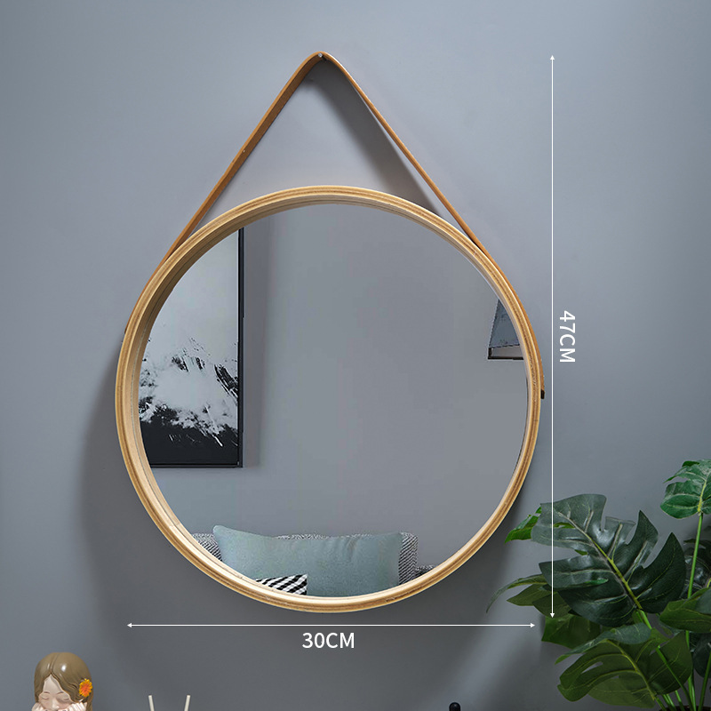 No-drill Wall-mounted Dormitory Vanity Mirror photo 6