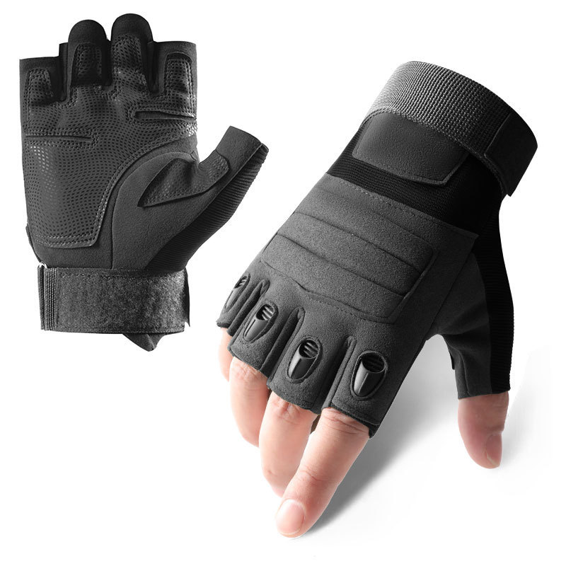Tactical Gloves Outdoor Sports Protective Half-Finger Gloves photo 2
