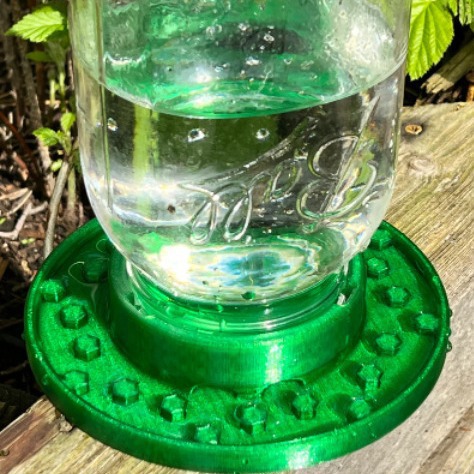 Hummingbird Bee Feeding Bird Feeder photo 6