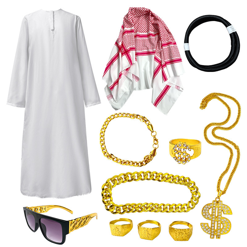 Halloween-style Costume Set Mens And Womens Robes photo 4