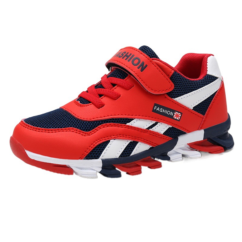Children's Men's Cotton Magic Sports Large Stickers Running Shoes photo 6
