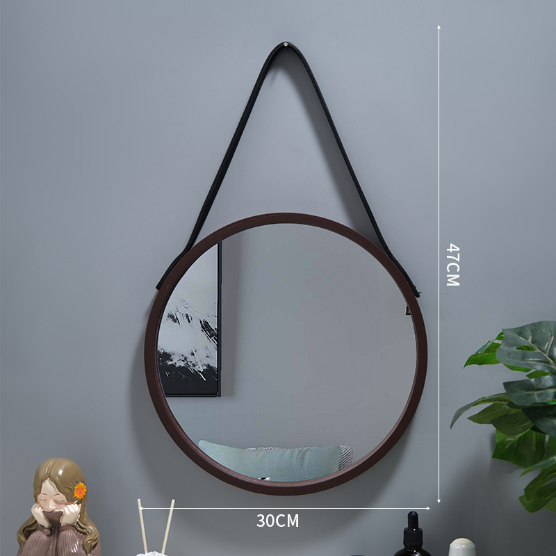 No-drill Wall-mounted Dormitory Vanity Mirror photo 3