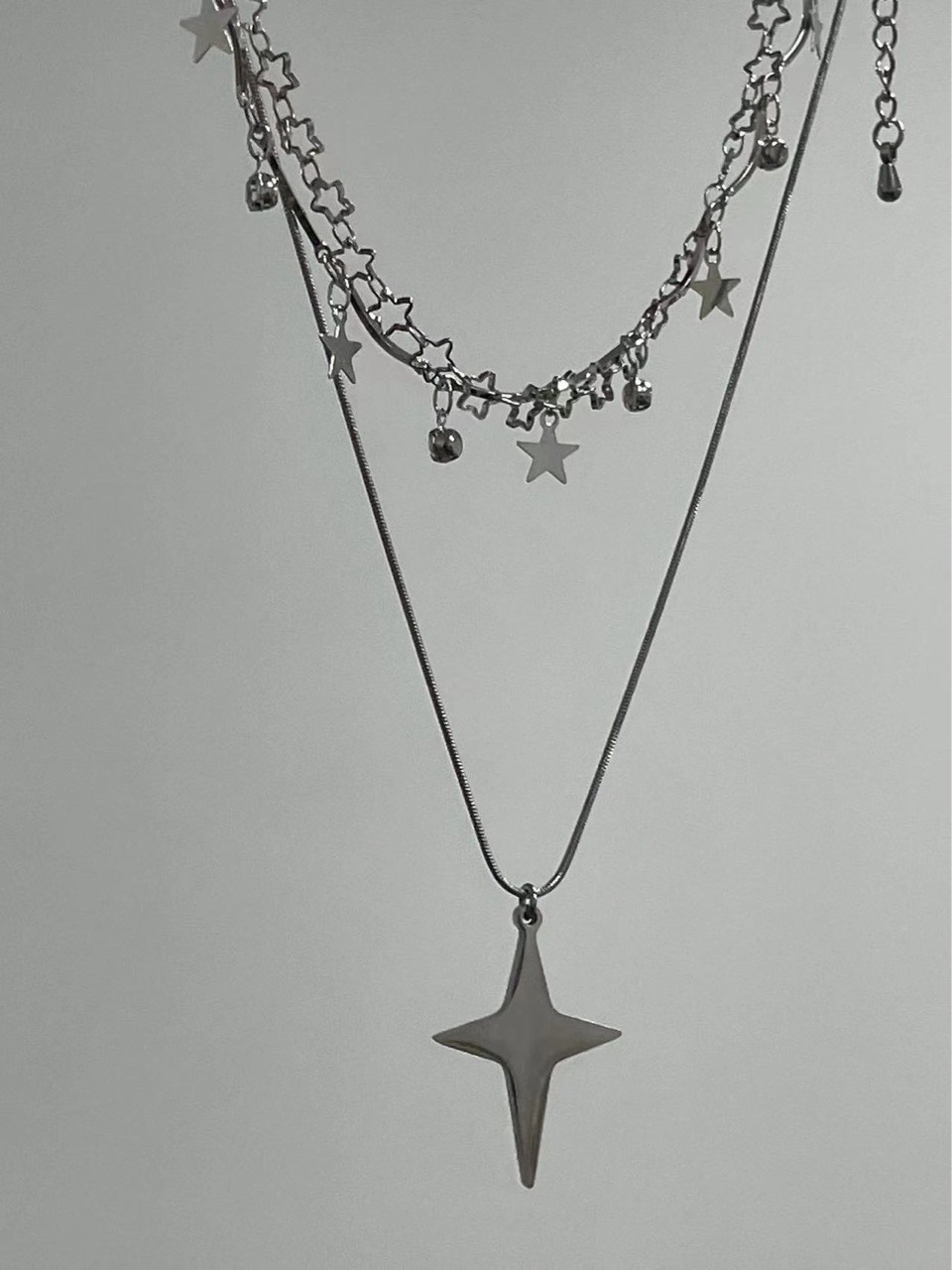 Cross Titanium Steel Necklace For Men And Women photo 5