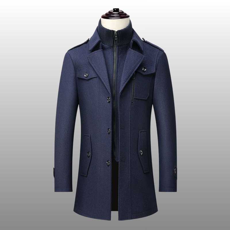 Men's Warm Luxury-style Lightweight Coat photo 5