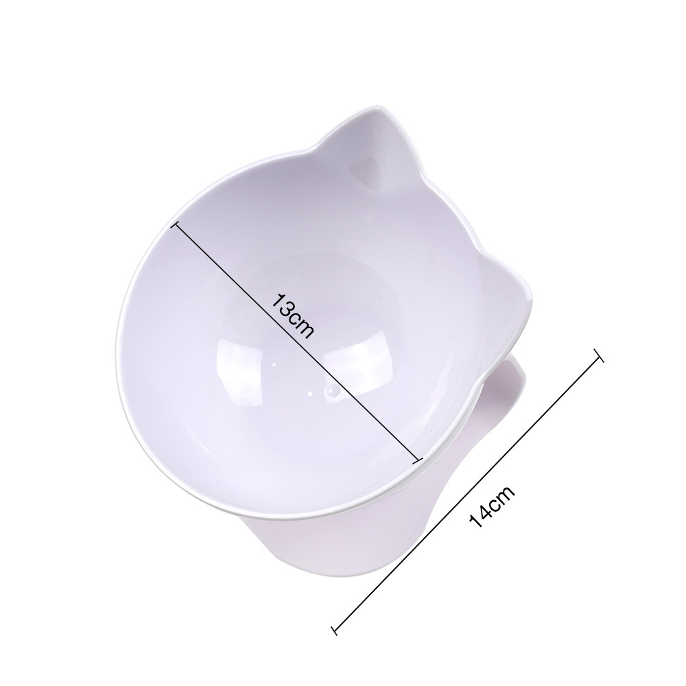 Kitten Bowl Pet Cervical Support Feeding Food Basin photo 2
