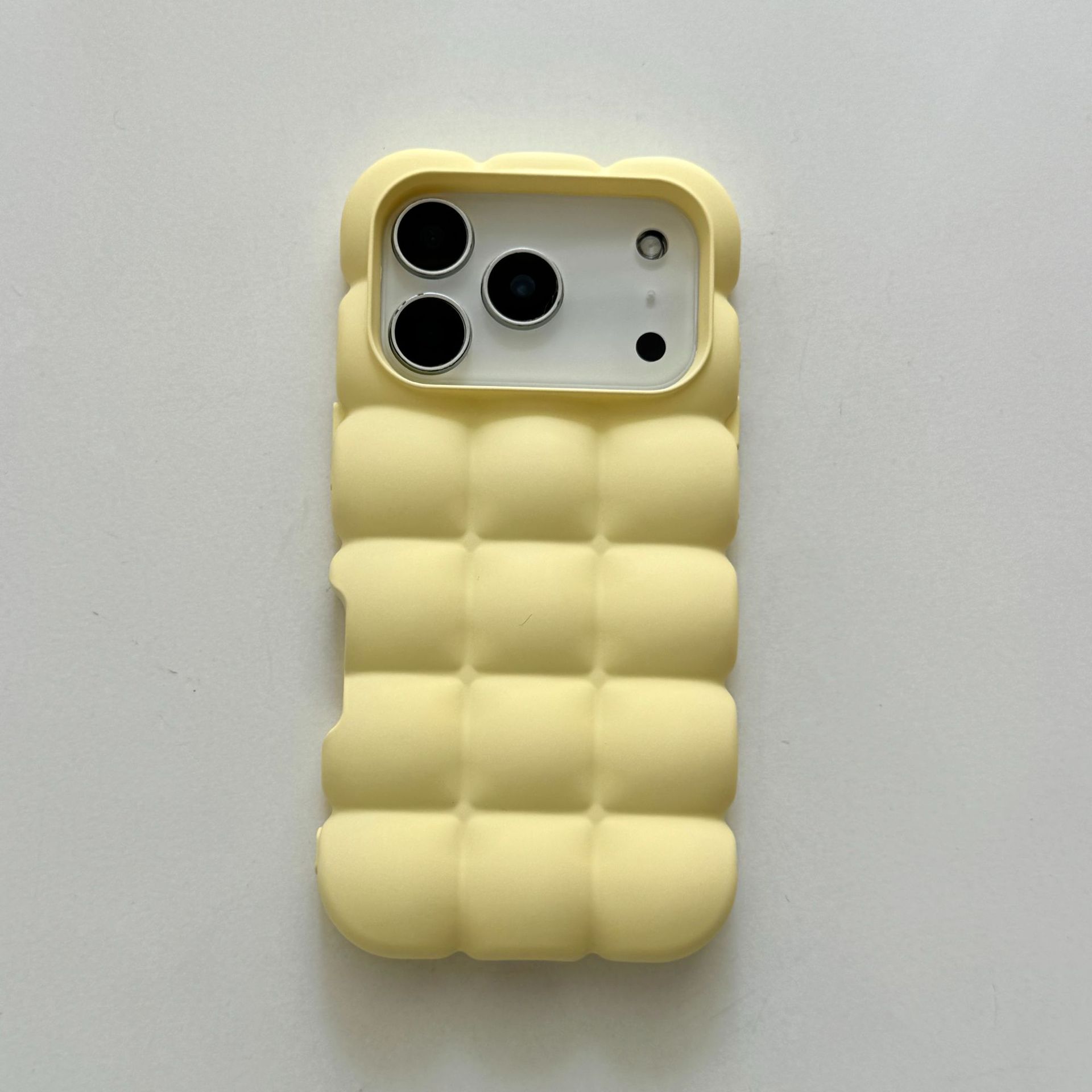 Solid Color Macarons Egg Waffle Phone Case photo 2