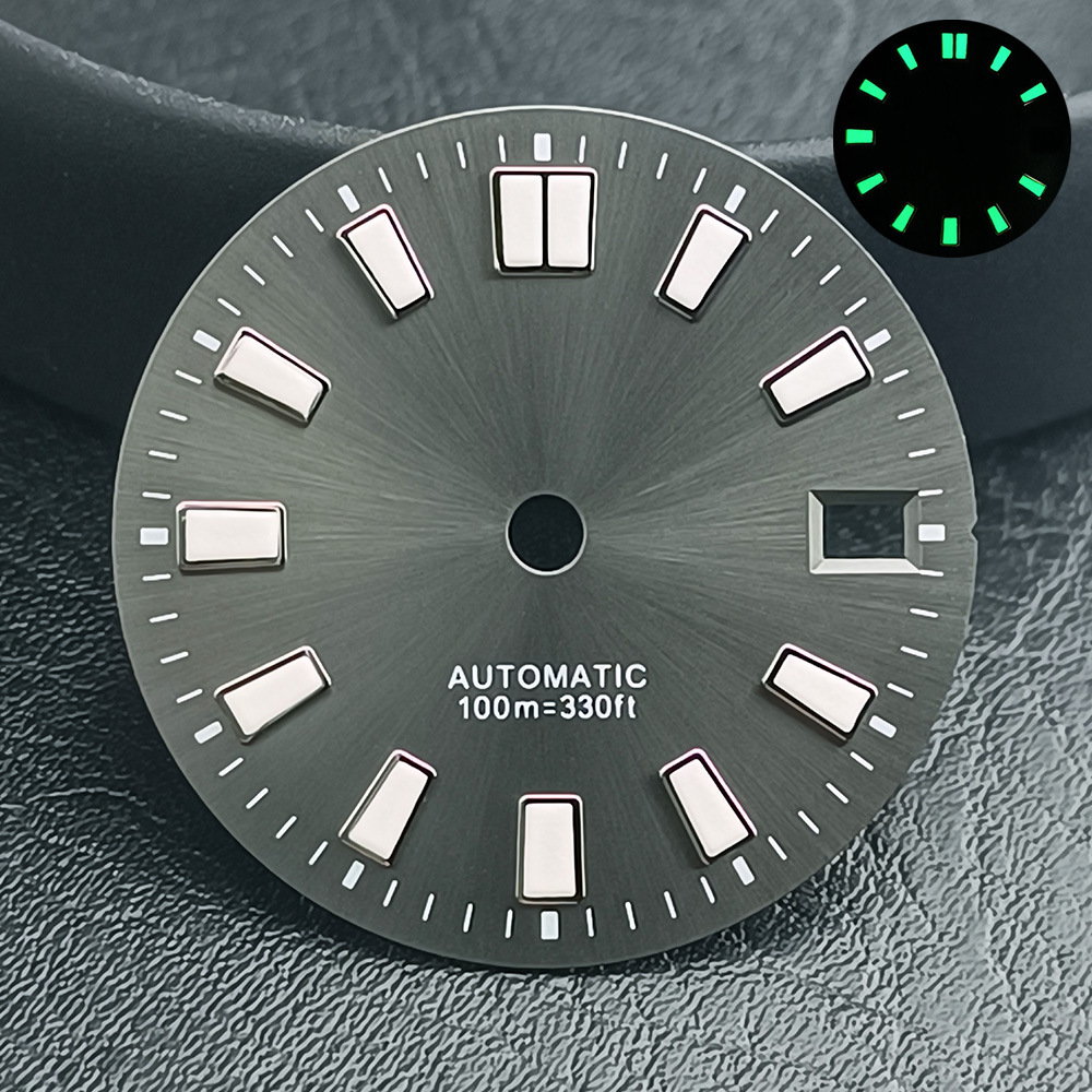 Sunburst Dial Compatible With NH35 Mechanical Movement photo 5