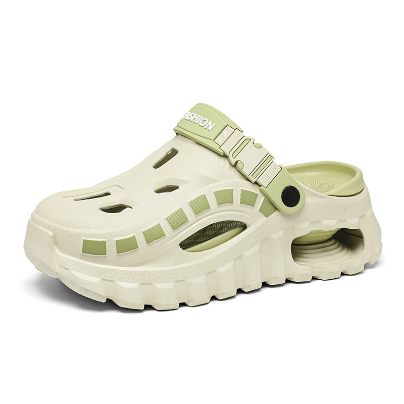 Mens Outdoor Driving And Casual Wear Cushioned Closed-toe Sports Slippers photo 8