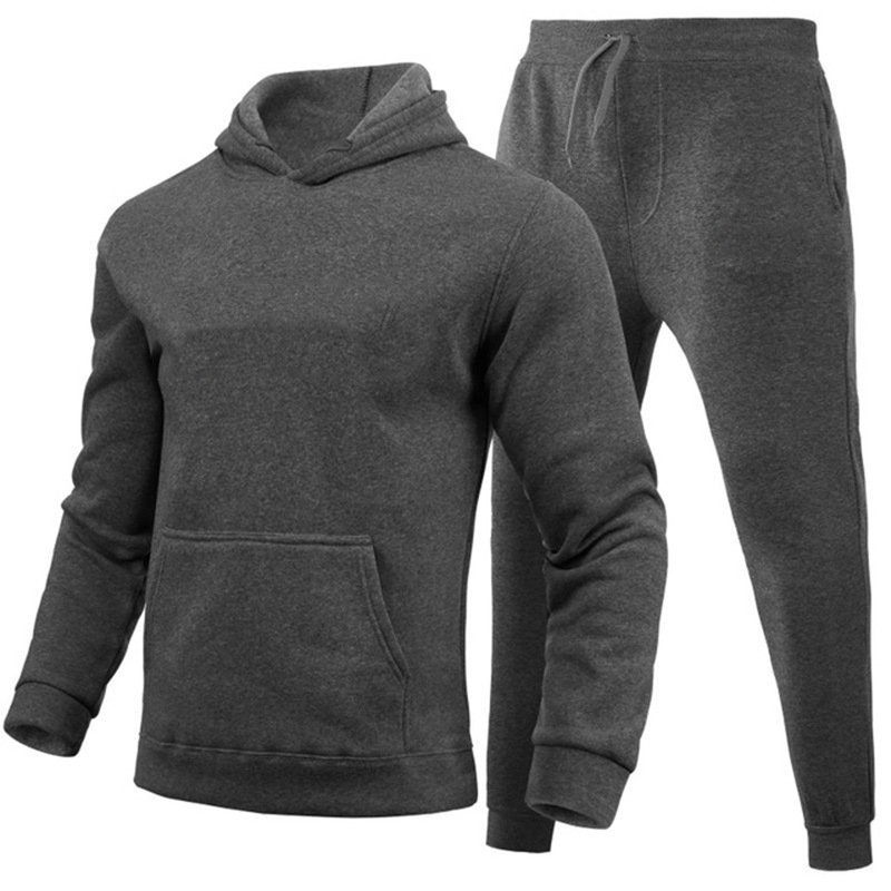 Women's Casual Versatile Solid Color Hoodie Set photo 2