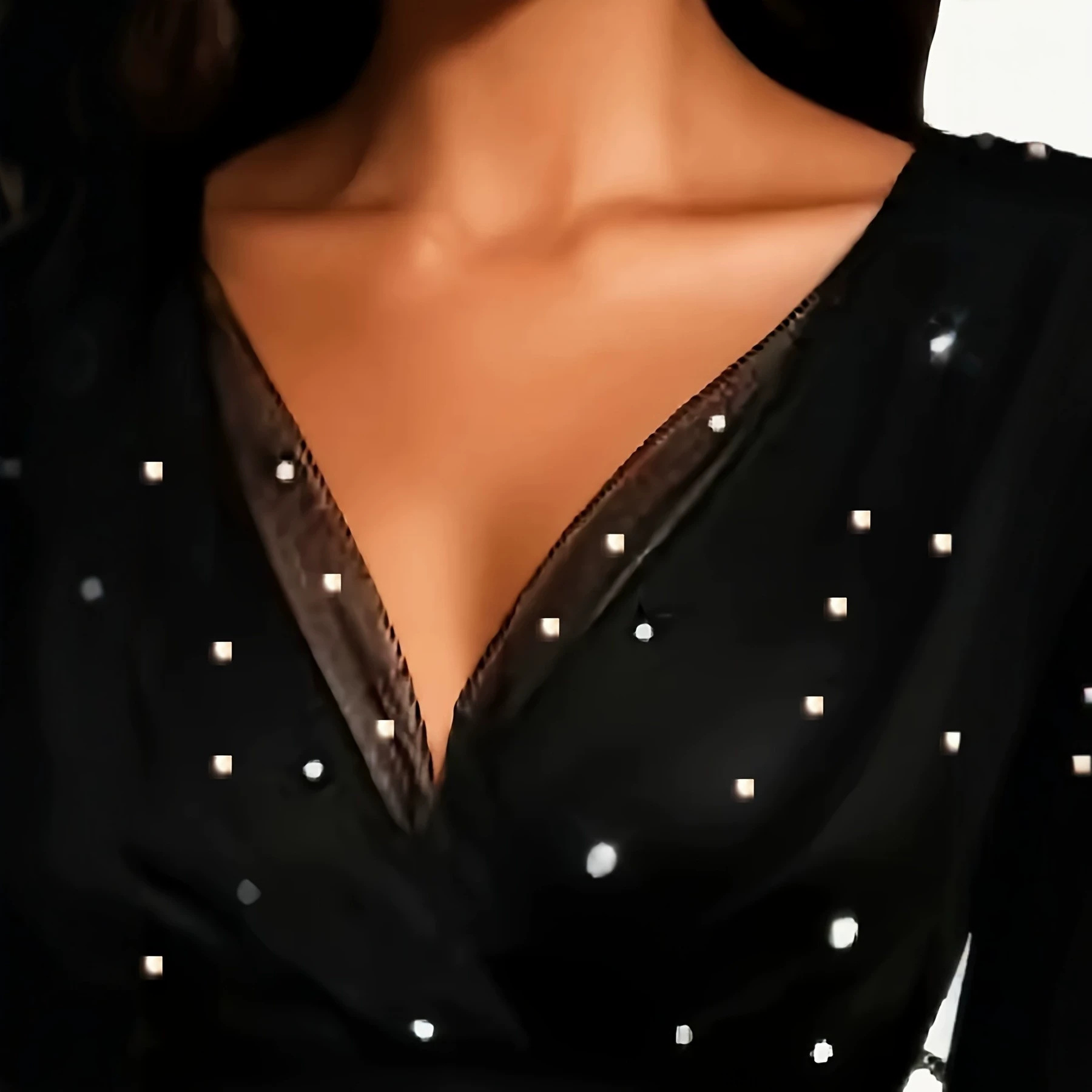 Slit Mesh-panelled Evening Gown Figure-hugging Dress photo 3