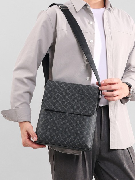 Large-capacity Mens Single-shoulder Crossbody Bag photo 2