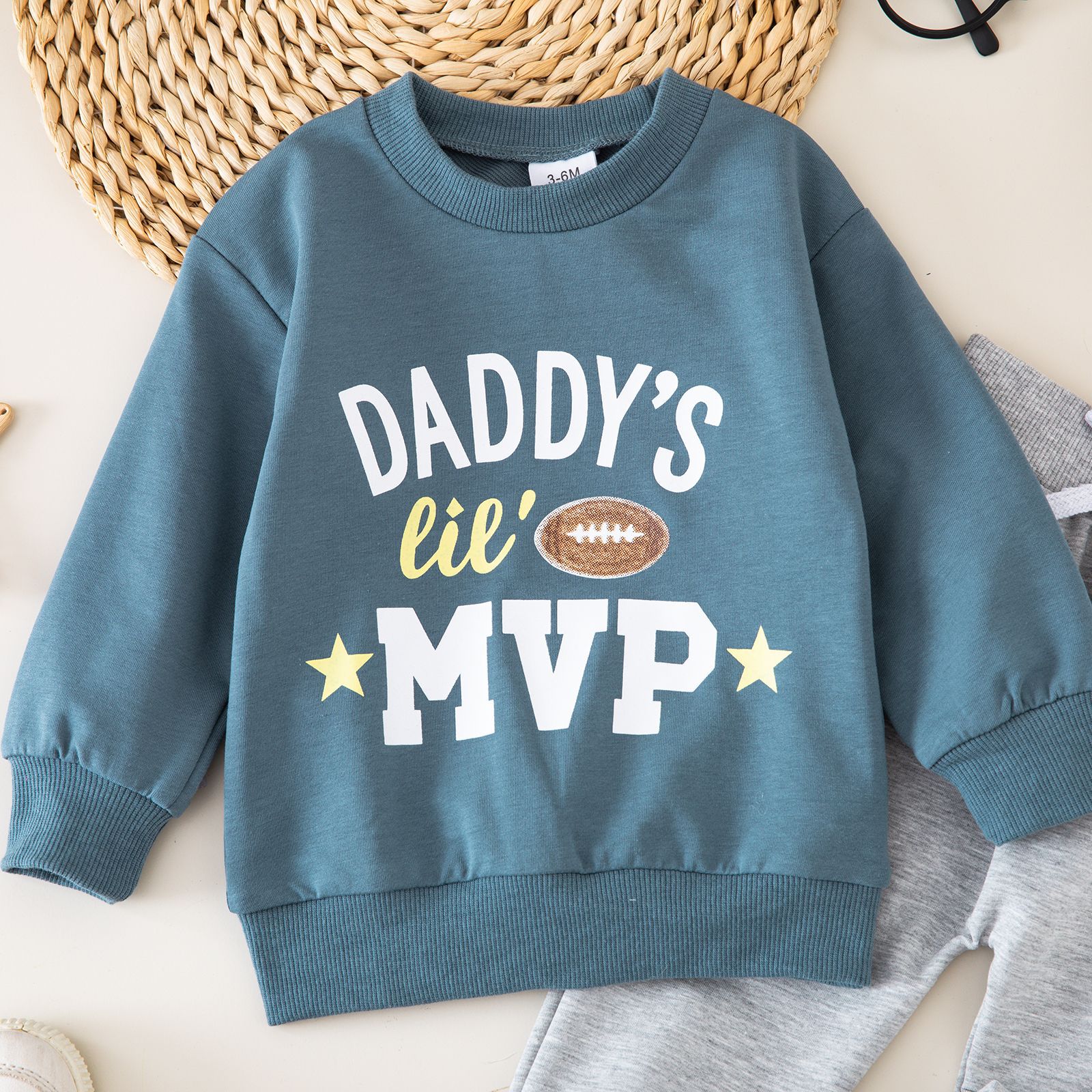 Infant And Toddler Parent-child Casual Outfit Set photo 2